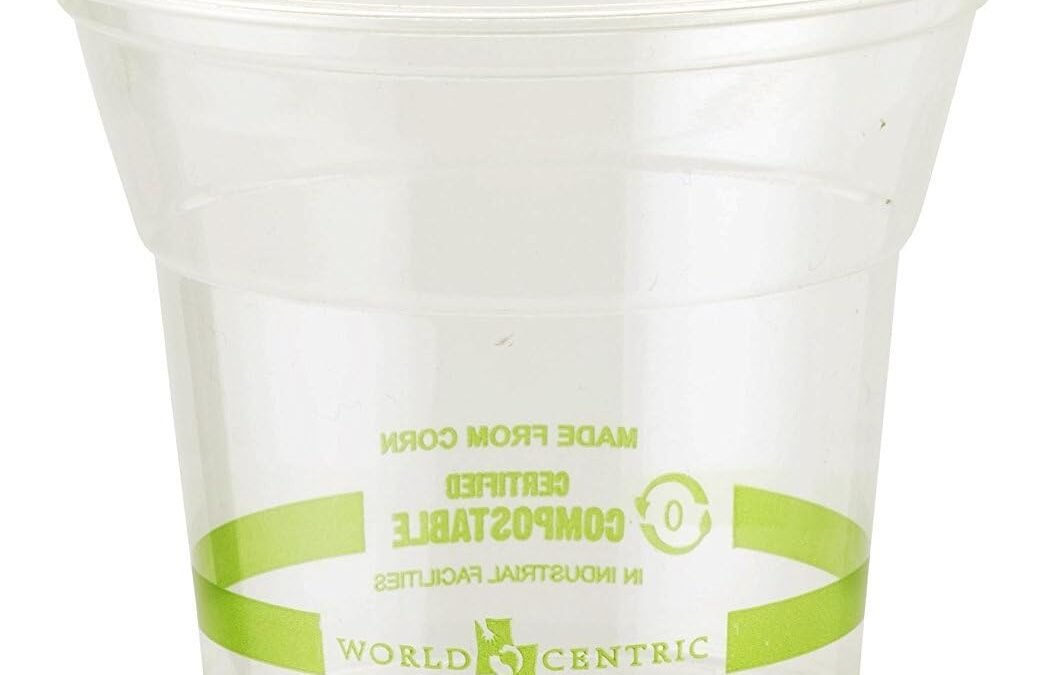 100% Compostable Cups by World Centric, Made from Ingeo PLA, for Cold Drinks, Clear, 5 oz (Pack of 2000) Manufacturer & Supplier
