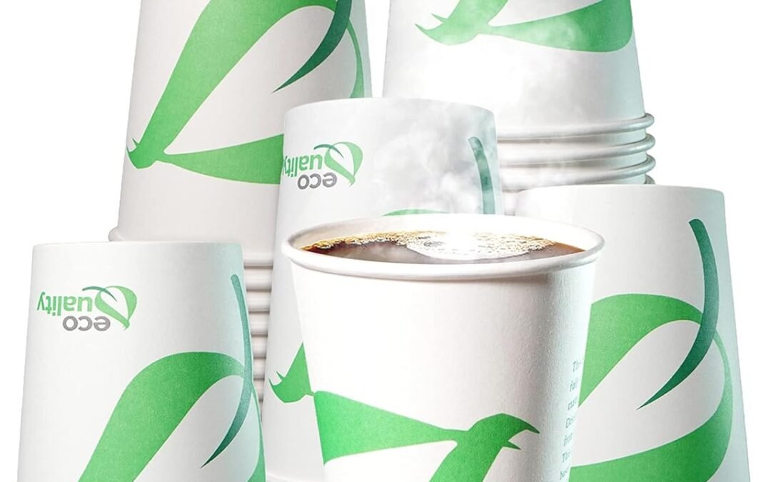 16 oz Compostable Paper Cups – Biodegradable Disposable White Paper Coffee Cups PLA Lined – Eco-friendly Hot and Cold Drinking Cups for Travel, Picnic, Party and Events (50) Manufacturer & Supplier