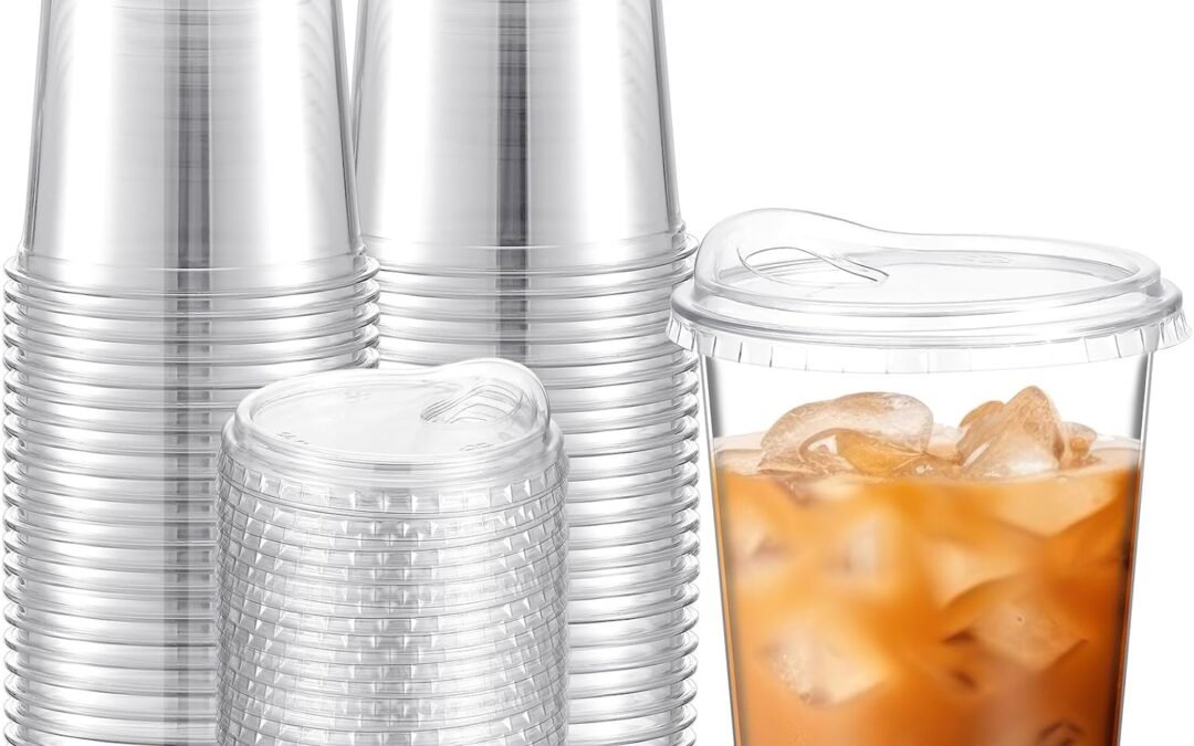 OEM ODM Baderke Clear Plastic Cups with Strawless Sip Lids Disposable Round Bottom Togo Cups for Coffee Smoothie Cold Beverage Coffee Shops and Party Catering(16 oz,50 Pcs) Supplier