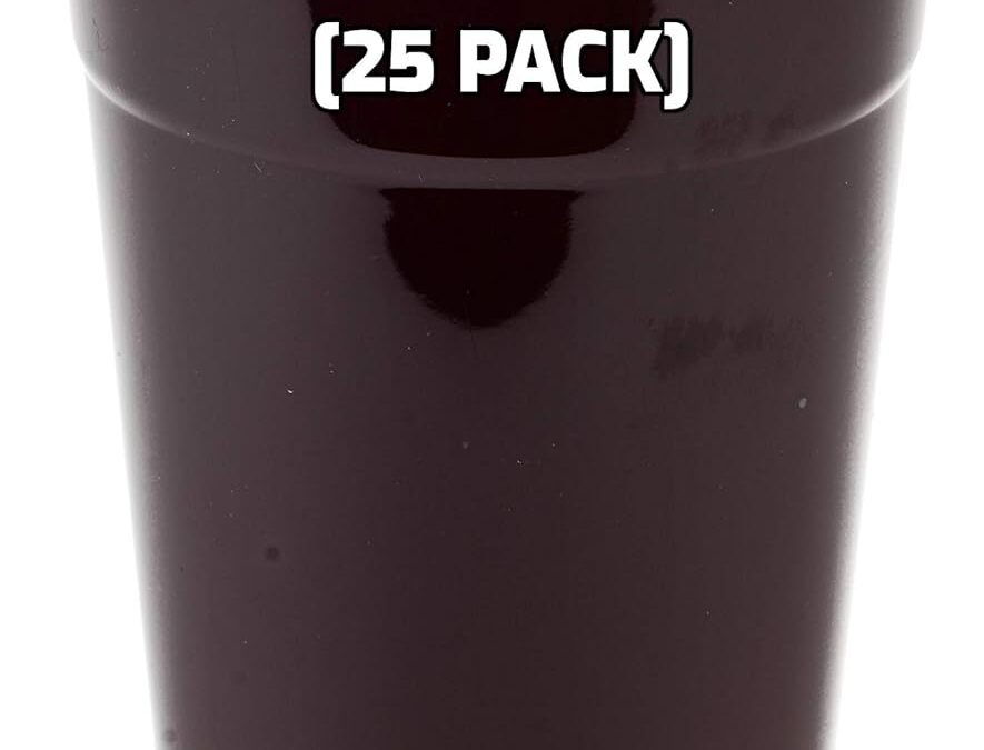 OEM ODM Clear Plastic Disposable Pet Cups | 24 oz Cups, 25 Pack | Crystal Clear PET Cup | Cold Smoothie | Iced Coffee Go Cups | Ideal for Coffee, Parfait, Juice, Soda, Cocktail, Party Cups (24oz, 25 count) Supplier