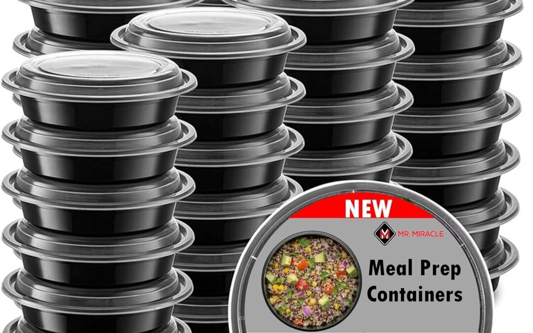 China Clear Plastic Takeout Containers – Durable and Sturdy Clamshell Food Boxes for To-Go and Storage Disposable Clam Shell Containers, Bulk Pack – Easy Open Hinge Design (Round – 50 Pack, 32 Ounce) Wholesale Supplier