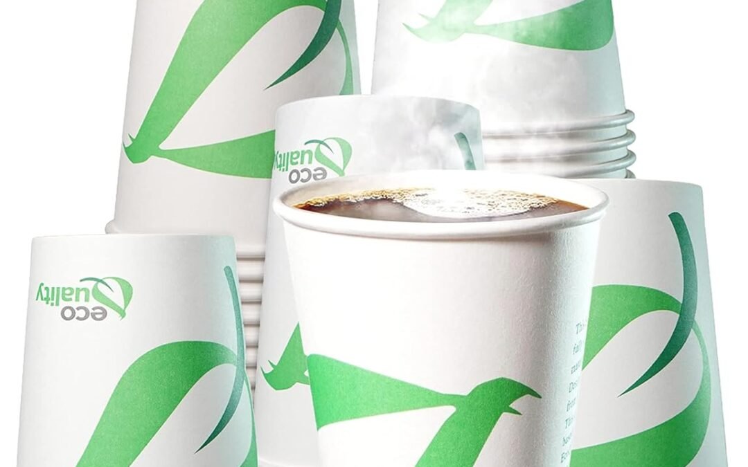 20 oz Compostable Paper Cups – Biodegradable Disposable White Paper Coffee Cups PLA Lined – Eco-friendly Hot and Cold Drinking Cups for Travel, Picnic, Party and Events (50) Manufacturer & Supplier