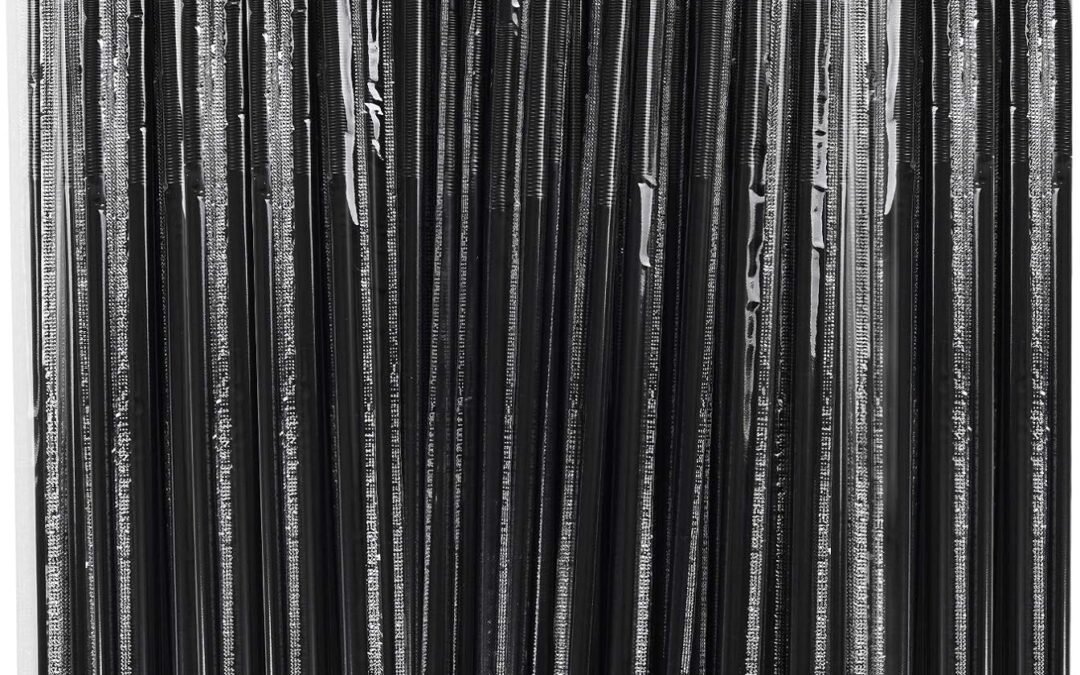 200 Pcs Individually Packaged Black Plastic Extra Long Flexible Disposable Drinking Straws.(0.23” diameter and 10.2″ long) (Black) In Stock – Direct From Factory