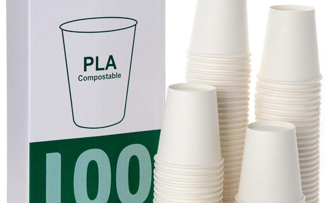 3oz. PLA Paper Cups -Bathroom Mouthwash Cups – Small Disposable Paper Cups for Hot and Cold Beverage(100) Manufacturer & Supplier