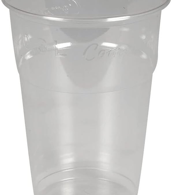 Abena 100% Compostable Clear PLA Disposable Cup: 10 Oz – 50 Count Manufacturer & Supplier
