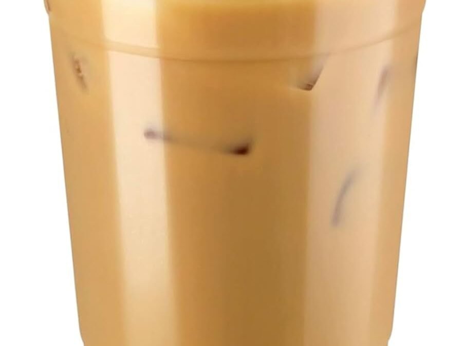 China Fit Meal Prep 100 Pack 24 oz Clear Plastic Cups with Flat Lids, Disposable Iced Coffee Cups, BPA Free Premium Crystal Smoothie Cup for Party, Lemonade Stand, Cold Drinks, Juice, Milkshake Wholesale Supplier