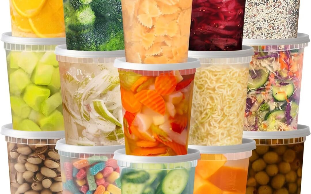 China TashiBox 48 Sets 32 oz Plastic Deli Containers with Lids – Clear Airtight Food Storage & Meal Prep Containers, BPA Free, Stackable, Leakproof, Microwave & Freezer Safe Wholesale Supplier