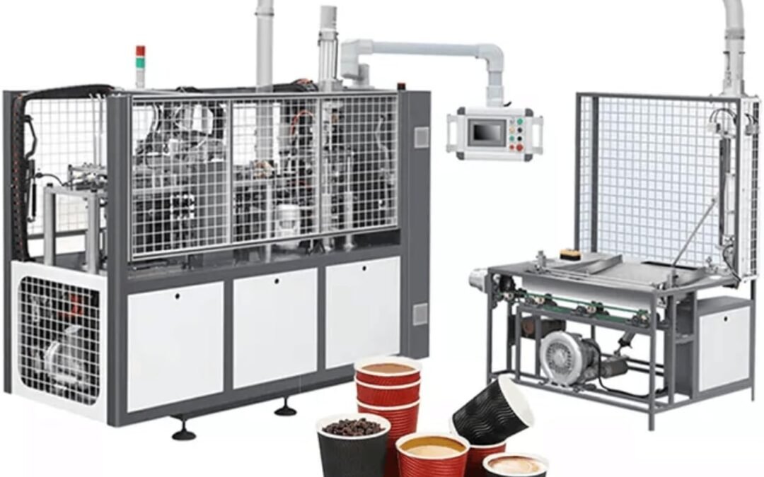 DP16 2–16oz Automatic Paper Cup Machine – 70–90PCS/Min High-Speed Cup Maker with Auto Cup Collector, Large Size Cup Production, PLA-Compatible for Coffee & Cold Drinks Manufacturer & Supplier