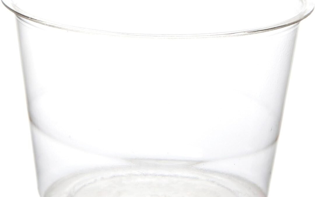 ECO PRODUCTS Compostable Clear PLA Plastic 4oz Portion Cups, Case of 2000, Round Cold Food Containers, Renewable Plant-Based, Lid Sold Separately, Disposable Manufacturer & Supplier