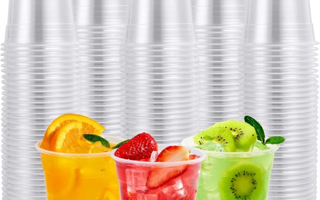 FOCUSLINE 300pack 12 oz Clear Plastic Cups Disposable, Plastic Clear Cups Disposable, DrinkIng Cup for Water, Juice, Soda, Ice Coffee Manufacturer & Supplier
