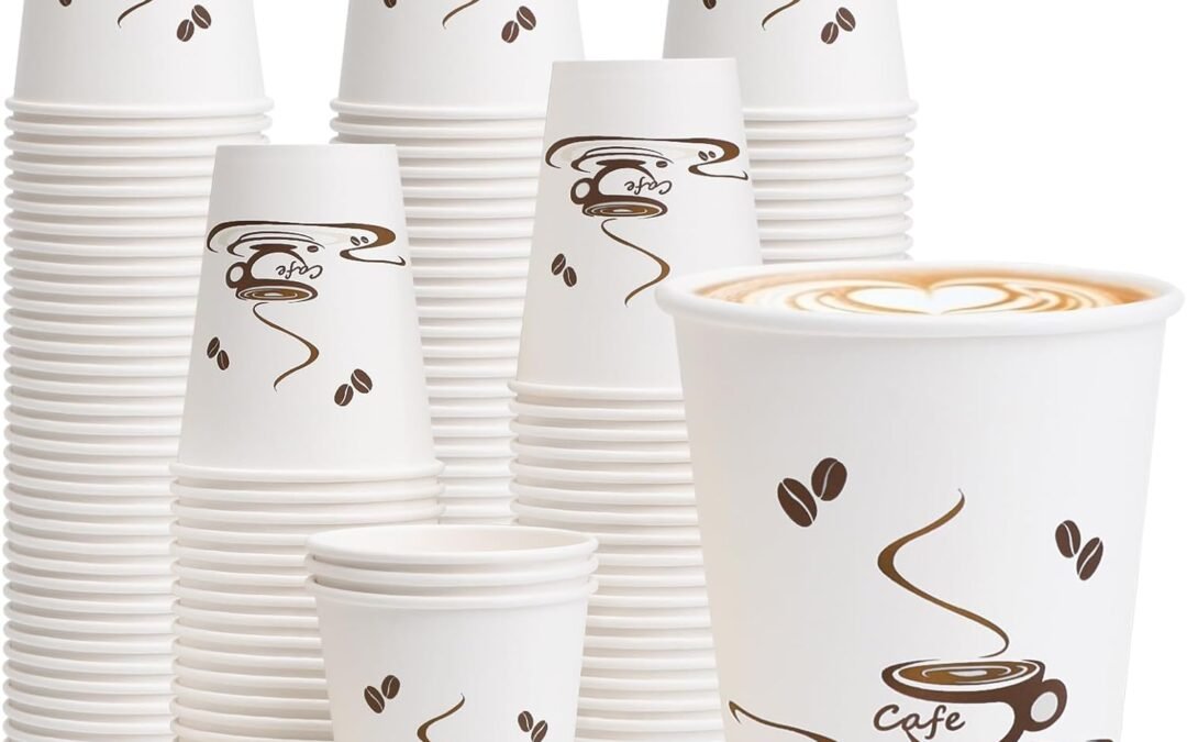 Factory Wholesale Lamosi 240 Pack 12 OZ Coffee Cups, Disposable Paper Cups for Hot/Cold Beverage, Disposable Cups 12 oz, Leak-Free Paper Coffee Cups for Cafe, Restaurant, Office and Home