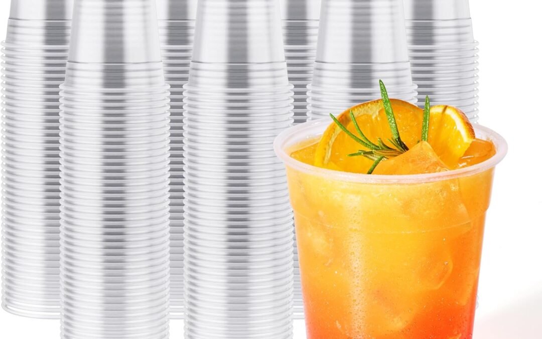 JOLLY CHEF 390 Pack 12 oz Clear Plastic Cups,Disposable Cups Drinking Cups for Ice Coffee,Milkshake, Cold Drinks Manufacturer & Supplier