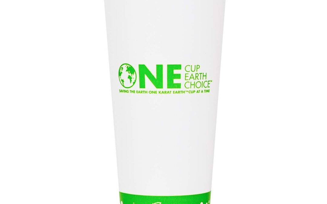 Karat Earth KE-KCP22 22 oz. PLA Lined Paper Cold Cups (Case of 1000) Manufacturer & Supplier