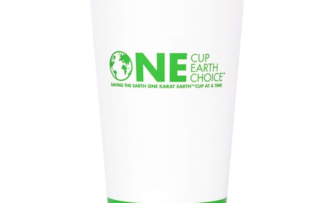 Karat Earth KE-KCP32 32 oz. PLA Lined Paper Cold Cups (Case of 600) Manufacturer & Supplier
