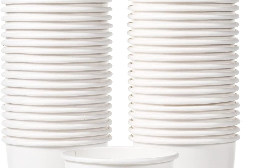 MATICAN Paper Ice Cream Cups – 50-Count 5.5-Oz Disposable Dessert Bowls for Hot or Cold Food, 5.5-Ounce Party Supplies Treat Cups for Sundae, Frozen Yogurt, Soup, White Manufacturer & Supplier