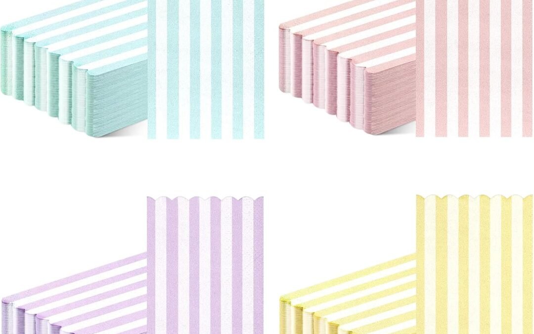 OEM 200 Pcs Pastel Napkins Disposable Spring Easter Napkin Ice Cream Napkins Paper Hand Towels for Bathroom Guest Dinner Napkin for Easter, Baby Shower, Tea Party Wholesale Manufacturer
