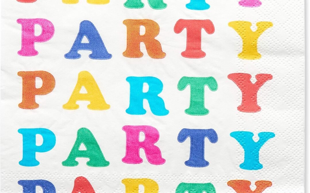 OEM American Greetings Rainbow Party Supplies, Lunch Napkins (50-Count) Wholesale Manufacturer