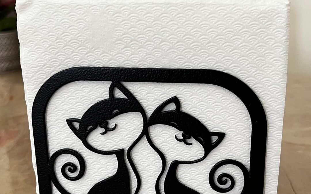 OEM Napkin Dispenser – Modern Kitchen Decor – Paper & Tissue Holder for Farmhouse Table – Twin Kitten Wholesale Manufacturer