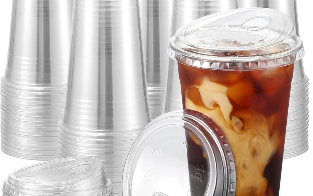 OEM ODM 24 oz. – 100 Sets Crystal Clear Plastic Cups With Strawless Sip-Lids 24 oz. – 100 Sets Supplier