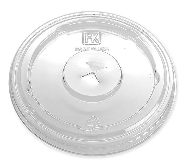 OEM ODM Fabri-KAL FK Cold Cup Lid PET X-Slot Clear, 1000 CT Supplier