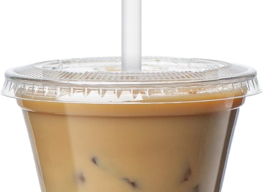 OEM ODM GUSTO [9 oz. – 100 Count Clear PET Cups with Lids, Disposable Coffee Cups with Flat Lids – Ideal for Cold Beverages, Smoothies, and to-Go Drinks – Formerly Comfy Package Supplier