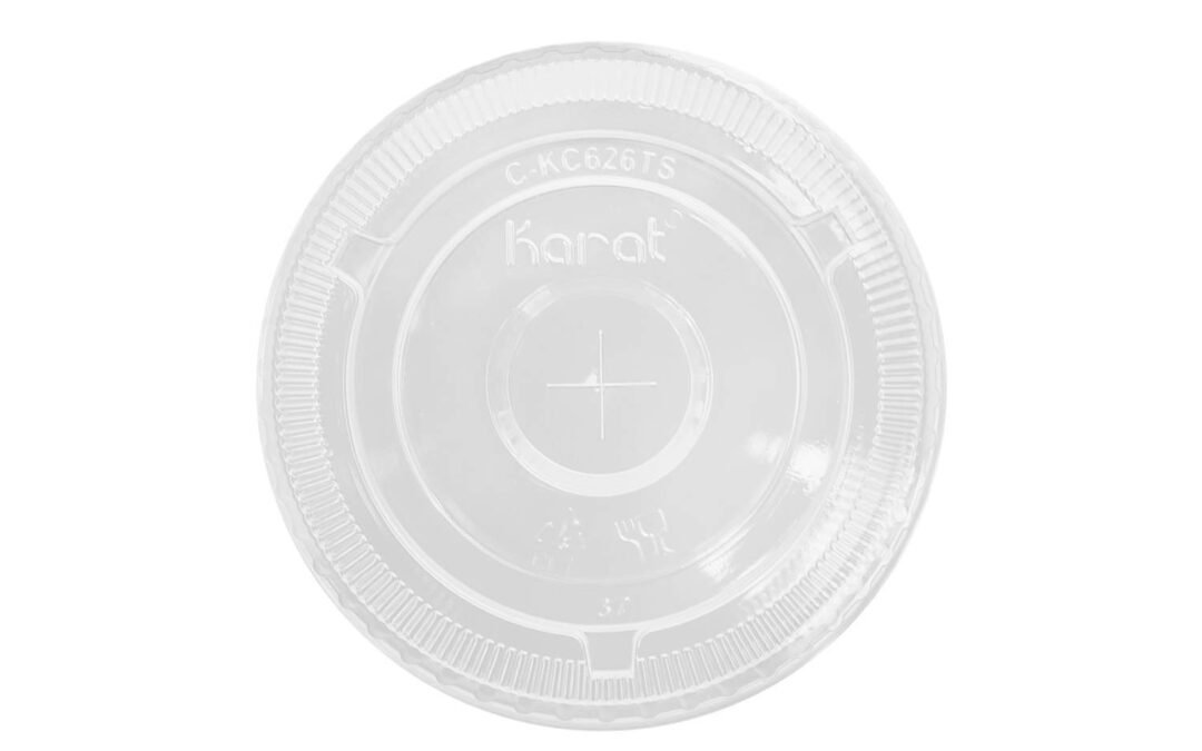 OEM ODM Karat C-KC626TS 98mm Diameter Flat Lids for Karat Cold Cups, Case of 1000 Supplier