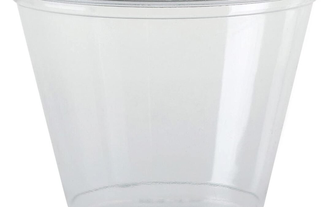 OEM ODM Solo 9 oz Ultra Clear Squat PET Cold Cup, TP9R (1,000 Count) Supplier
