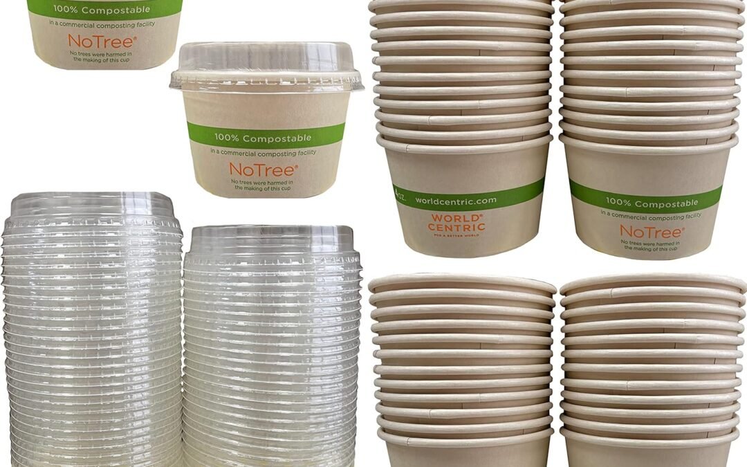 Outside the Box Papers 4 Ounce Souffle Cups and Lids – 100% Biodegradable and Compostable – 50 Pack Manufacturer & Supplier