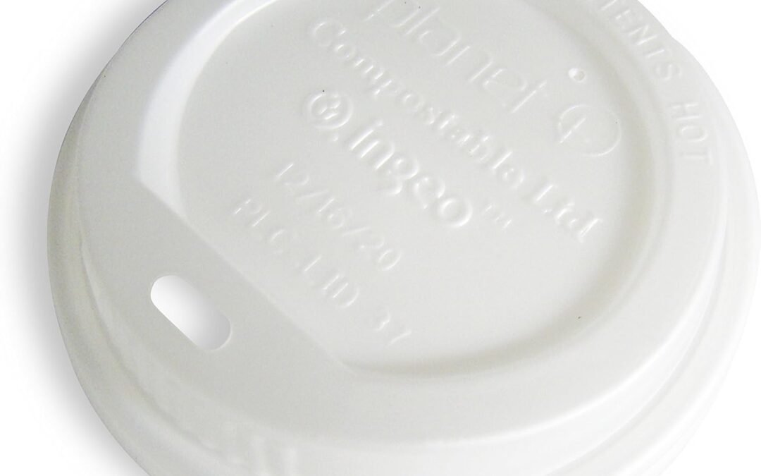 Planet+ 100% Compostable PLA Hot Cup Lid, Fits 10-20oz Hot Cups, 1000-Count Case Manufacturer & Supplier
