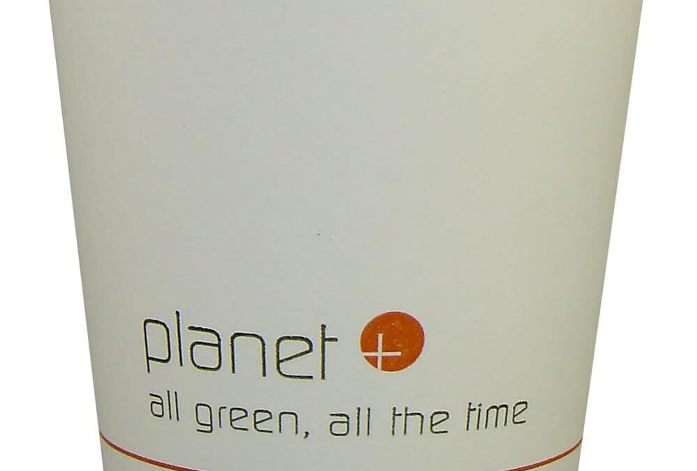 Planet+ 100% Compostable PLA Laminated Hot Cup, 8-Ounce, 500-Count Case Manufacturer & Supplier