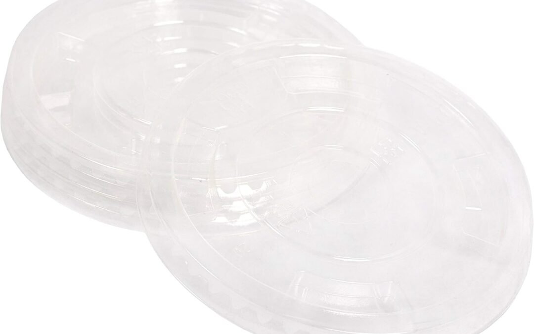 Planet+ 100% Compostable PLA Lids for 9/12/16/20/24-Ounce Clear Cold Cups, Flat Style, 1000-Count Case Manufacturer & Supplier