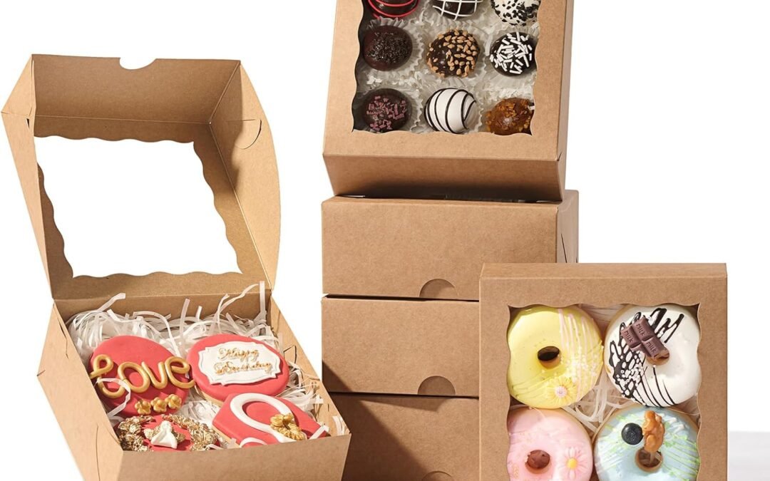 Private Label 55pcs 6″x6″x2½ Brown Chocolate Covered Strawberries Boxes with Window Cookies Boxes Cake Boxes Macaron Boxes Pie Boxes Truffle Chocolate Box Boxes Manufacturer & Supplier