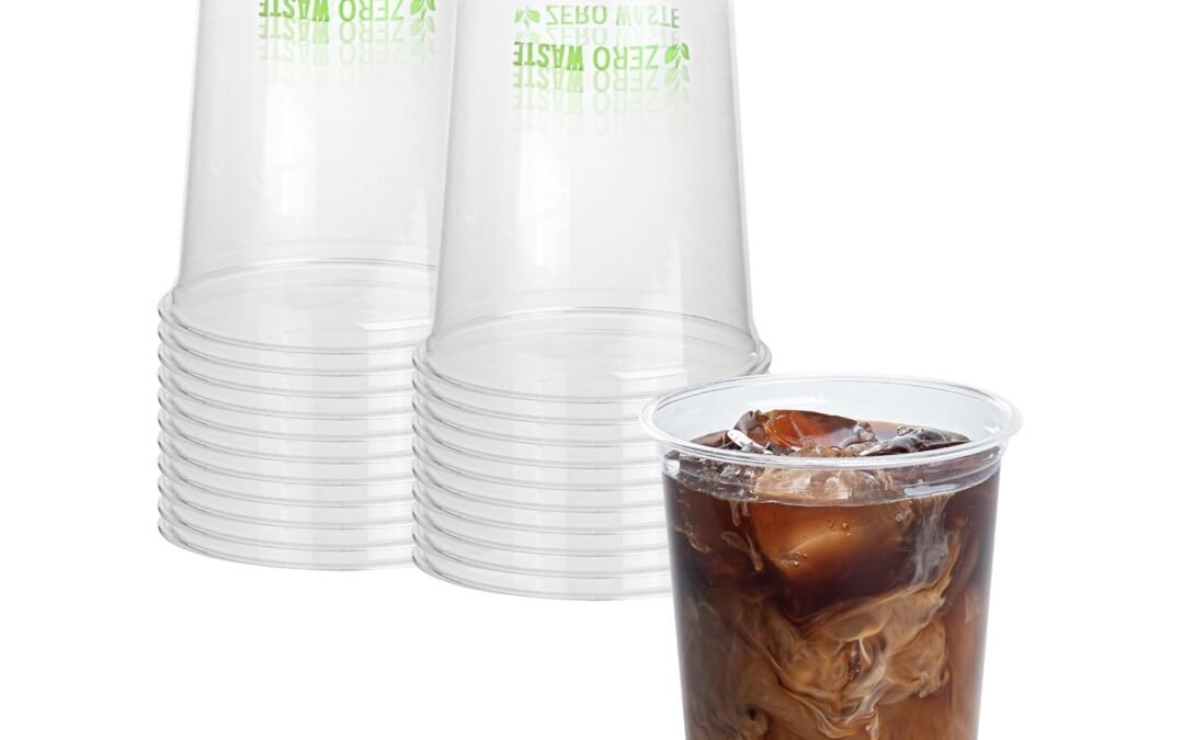 Restaurantware Zero Waste 12 Ounce Compostable Drinking Cups, 100 U-Shape Plastic Cups – Lids Sold Separately, BPI-Certified, Clear PLA Plastic Party Cups, Rolled Rim, For Cold Beverages Manufacturer & Supplier