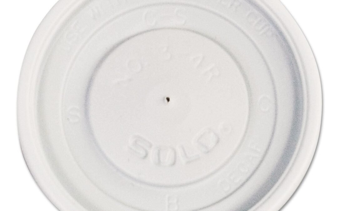 Solo VL34R-0007 White Vented Plastic Lid – For Solo Paper Hot Cups (Case of 1000) Manufacturer & Supplier
