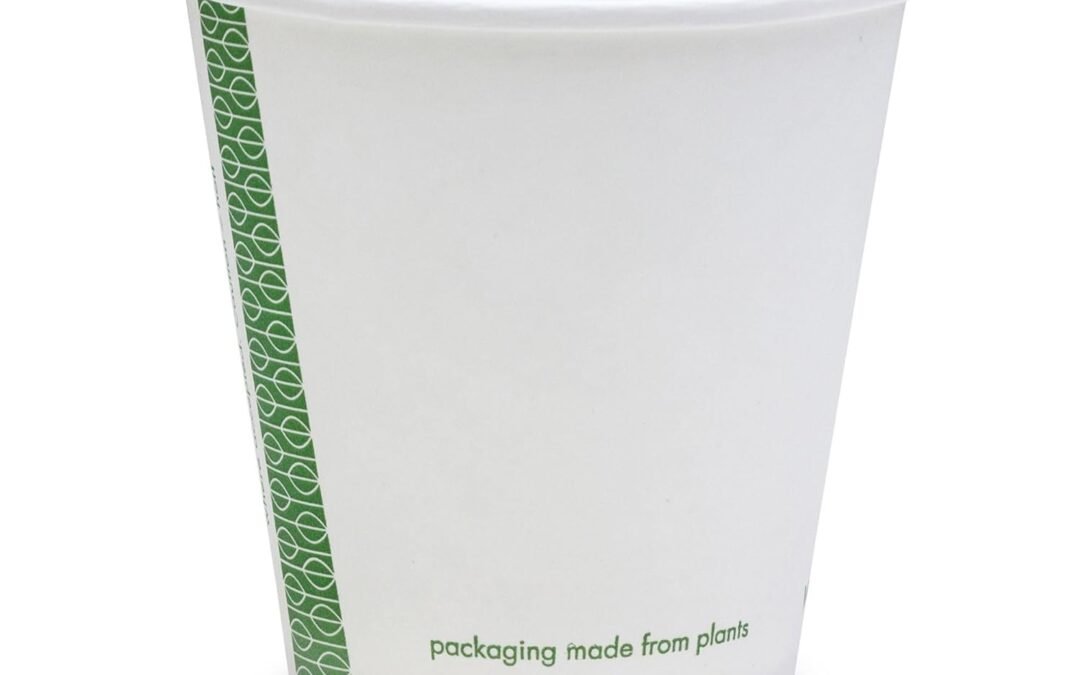 Vegware Compostable Disposable 6oz Espresso Coffee Cups, Case of 1000, White Single Wall Hot Sample Cup, Lined, Sustainable Board With a Plant Based PLA Lining, Choice of Series 89 Lids Manufacturer & Supplier