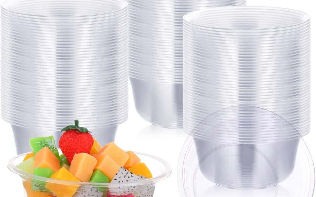 Wholesale Aoriher 100 Pack Disposable Clear Plastic Bowls (16oz) – Heavy Duty Serving Bowls for Salad, Dessert, Weddings, Catering, Parties, Ice Cream, Home Supplies Manufacturer