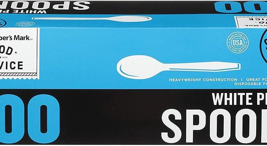 Wholesale Concord Import Member S Mark White Plastic Spoons (600 Ct.) Wholesale, Cheap, Discount, Bulk (1 – Pack), 900240 Manufacturer
