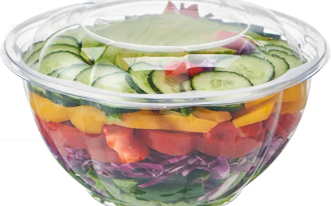 Wholesale FULING [32 oz. 50 Sets Clear Plastic Salad Bowls with Airtight Lids Disposable To Go Mixing Containers Serving for Fruit, Quinoa, Lunch and Meal Prep Manufacturer