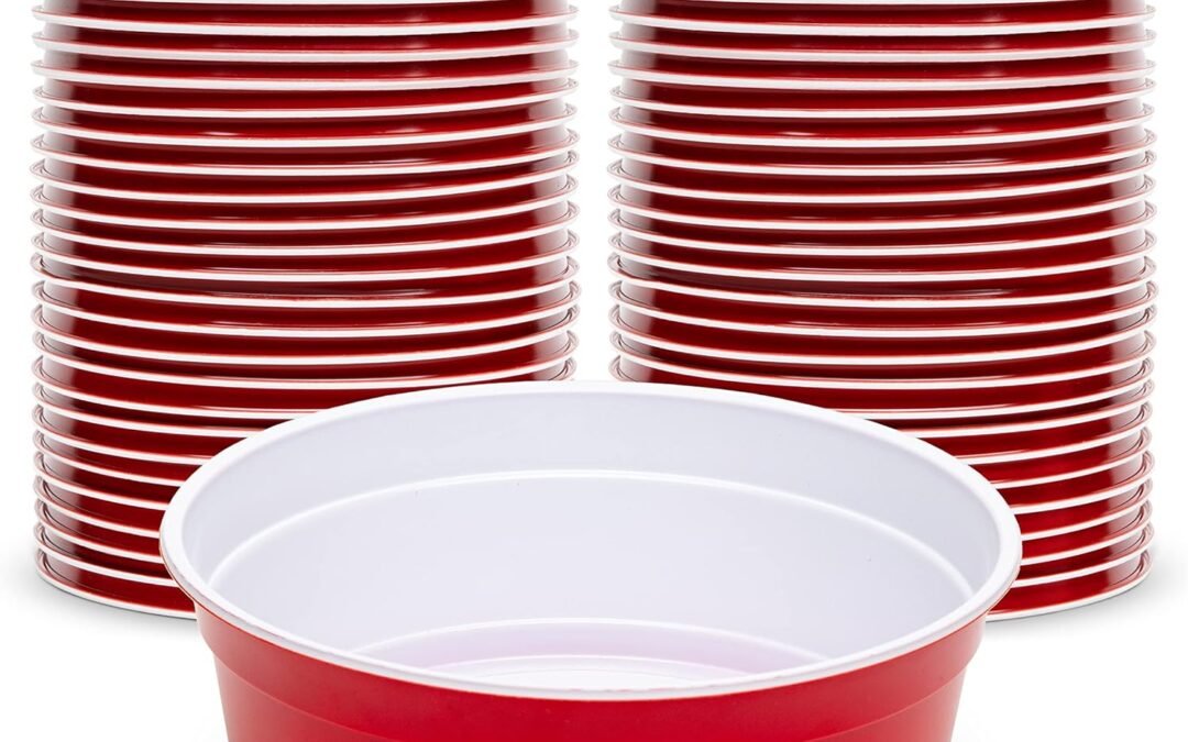 Wholesale GoBig Red Party Cup Bowls – Large Disposable Plastic Bowls – 22 oz or 60 oz Manufacturer