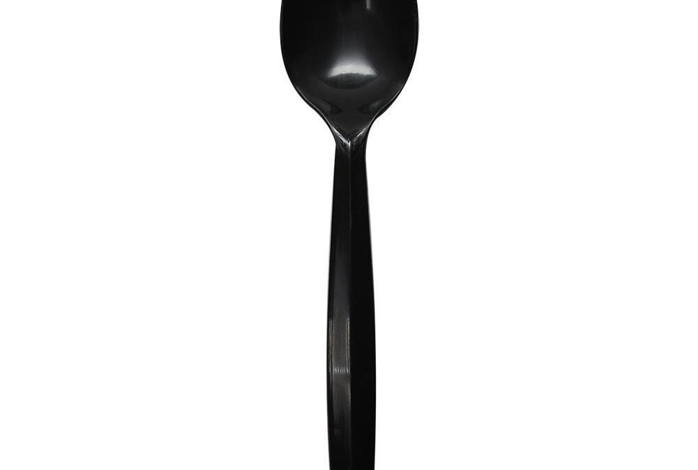 Wholesale Karat U2013B 5.9″ PP Medium-Heavy Weight Disposable Teaspoon, Black(Pack of 1000) Manufacturer