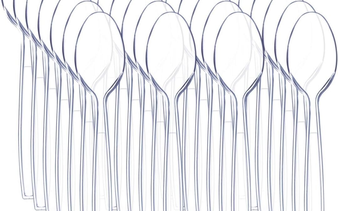 Wholesale Liacere 360 Pieces Clear Plastic Spoons – Heavyweight Disposable Spoons-6.7inch Heavy Duty clear Cutlery – Plastic Utensils – Perfect for Parties and Restaurants for Spring Manufacturer