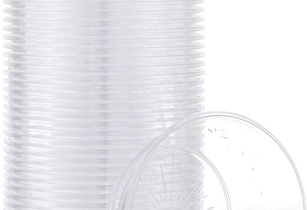 Wholesale PLASTICPRO 6 oz Hard plastic Desert Bowls – Ice cream Bowls premium Quality Disposable Clear Bowl Pack of 50 Manufacturer