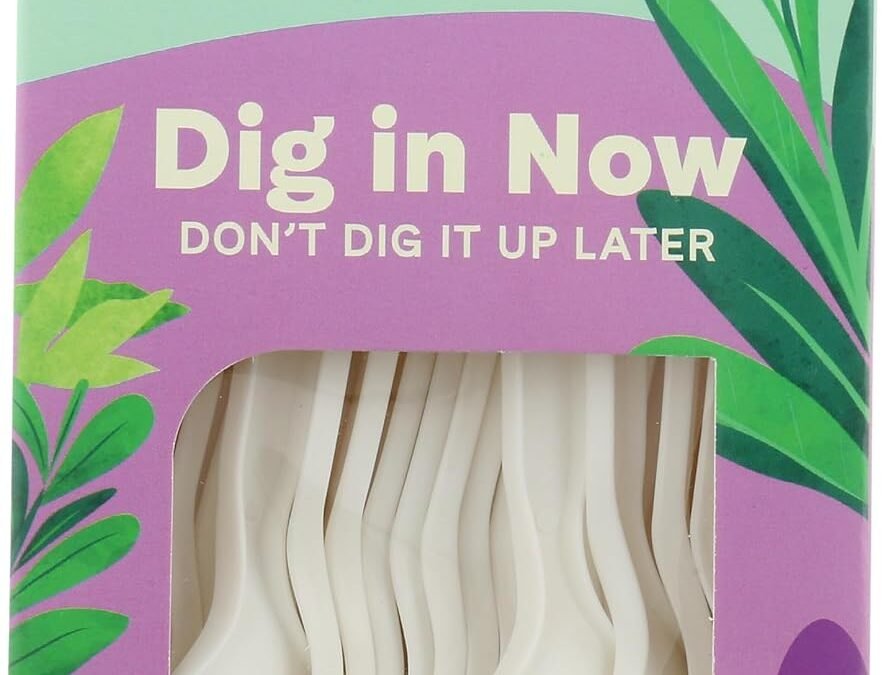 Wholesale Repurpose 855995003075 Disposable Tableware, Off-White Manufacturer
