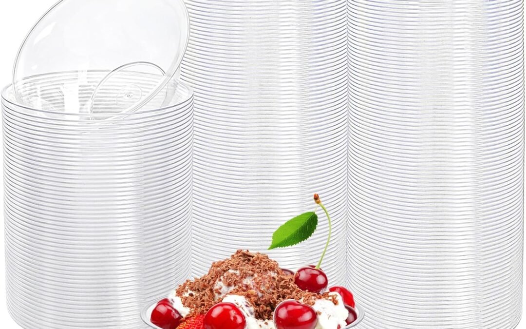 Wholesale Tebery 200 Pack Clear Plastic Bowls, 6OZ Disposable Hard Soup Bowls Salad Bowl, Dessert Size Party Bowls for Serving, Weddings, Catering, Parties, Ice Cream Manufacturer