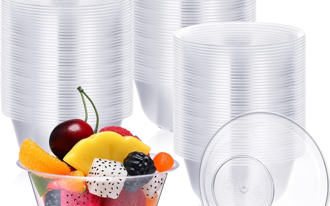 Wholesale Thenshop 250 Pcs 9 oz Clear Dessert Bowls Disposable Hard Plastic Serving Bowls for Soup Salad Ice Cream Parties Catering Weddings Picnics Home or Event Party Supplies Manufacturer