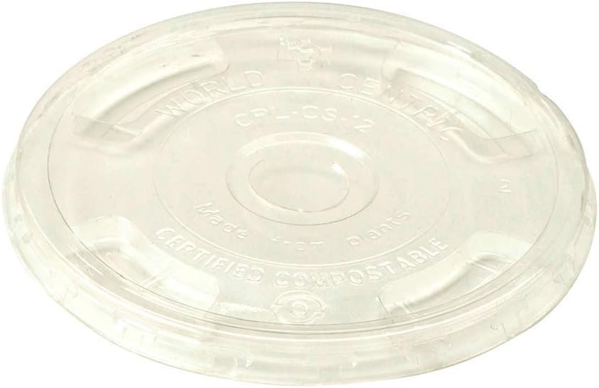 World Centric Pla Clear Cold Cup Lids, Flat Lid, Fits 9 Oz To 24 Oz Cups, 1,000/carton Manufacturer & Supplier