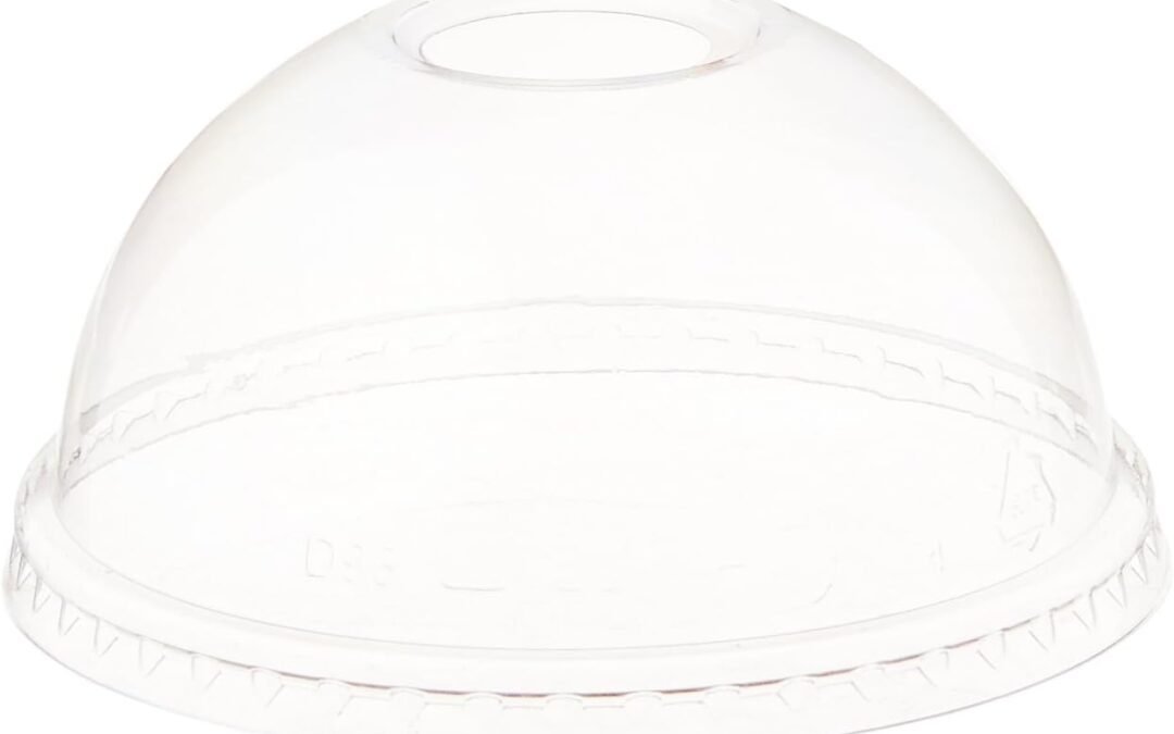 World Centric’s 100% Biodegradable, 100% Compostable PLA Cold Cup Dome Lid for 12oz – 24oz Cups (Package of 200) Manufacturer & Supplier