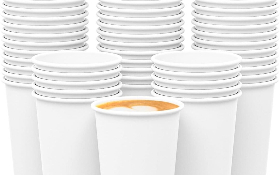 𝟐𝟏𝟎 𝐂𝐨𝐮𝐧𝐭 𝟏𝟐 𝐨𝐳 Disposable White Paper Coffee Cups, To Go Hot Cups for Coffee, Chocolate, Juice, Hot or Cold Beverage Drinking Cup Suitable for Party, Office, Travel, and Events Manufacturer & Supplier